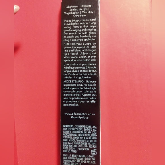 BNIB E.L.F No Budge Shadow Stick in "Magnetic Pull" - Picture 5 of 5